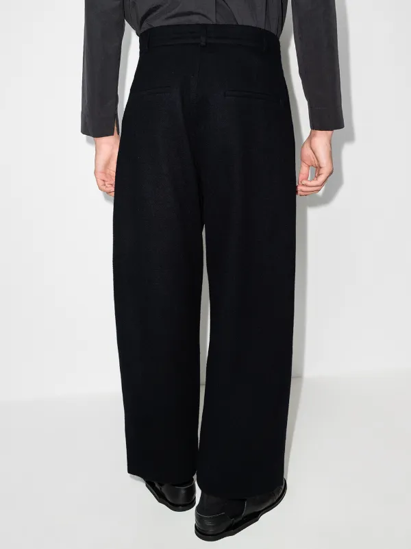 Studio Nicholson Sorte wide-leg Trousers | Blue | FARFETCH