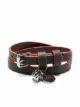 Image 1 of Alexander McQueen reversible skull-charm leather bracelet