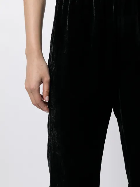 velvet track pants mens