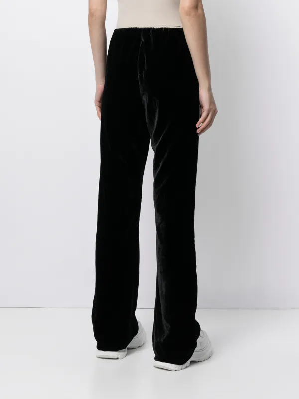 Raf Simons Velvet Track Pants - Farfetch