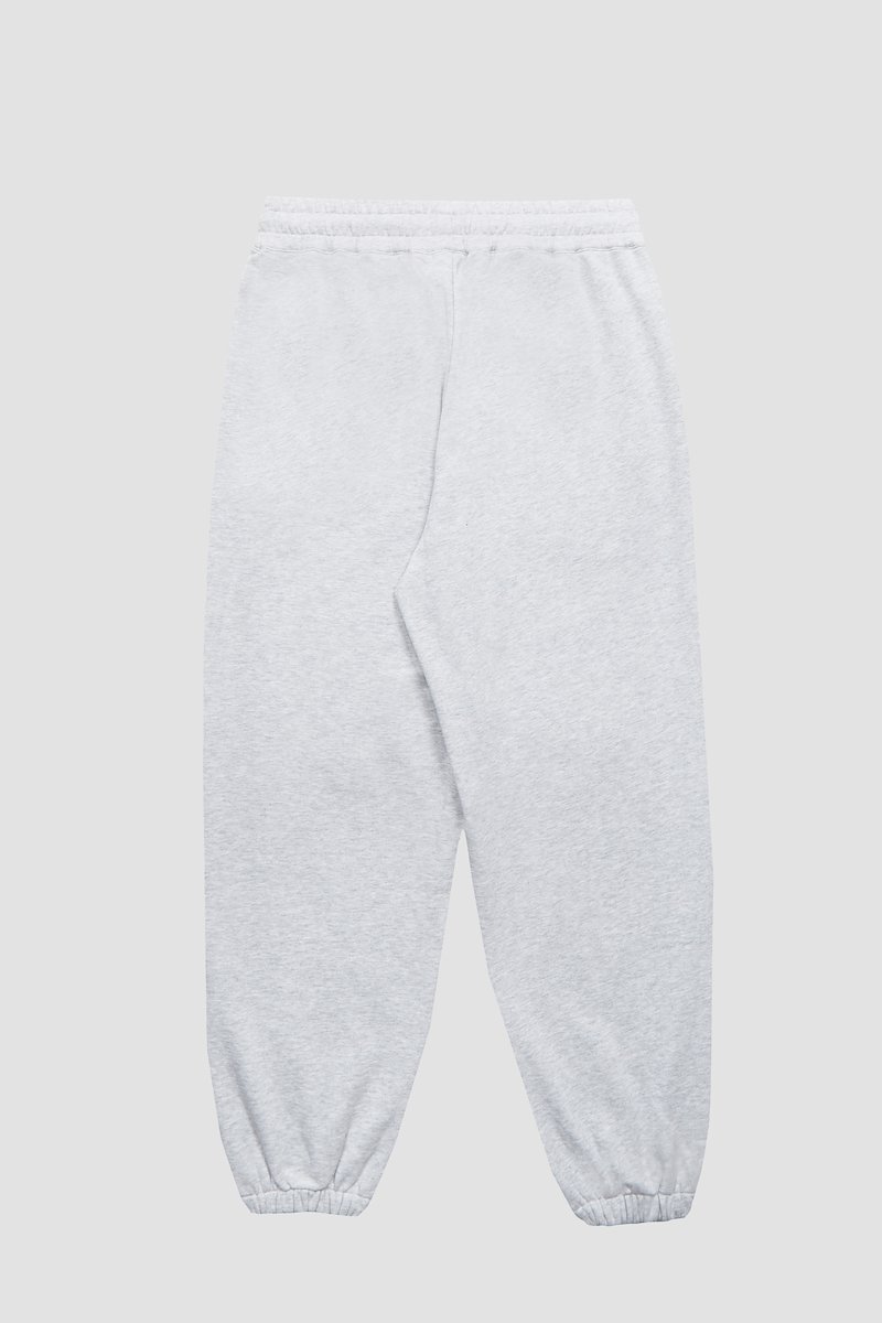 The Everyday Sweatpant-grey #0 The Everyday Sweatpant, Light heather grey cotton The Everyday track pants from 3.1 PHILLIP LIM featuring jersey fleece, logo patch to the side, elasticated ankles, elasticated drawstring waistband and two side zip-fastening pockets.- 6