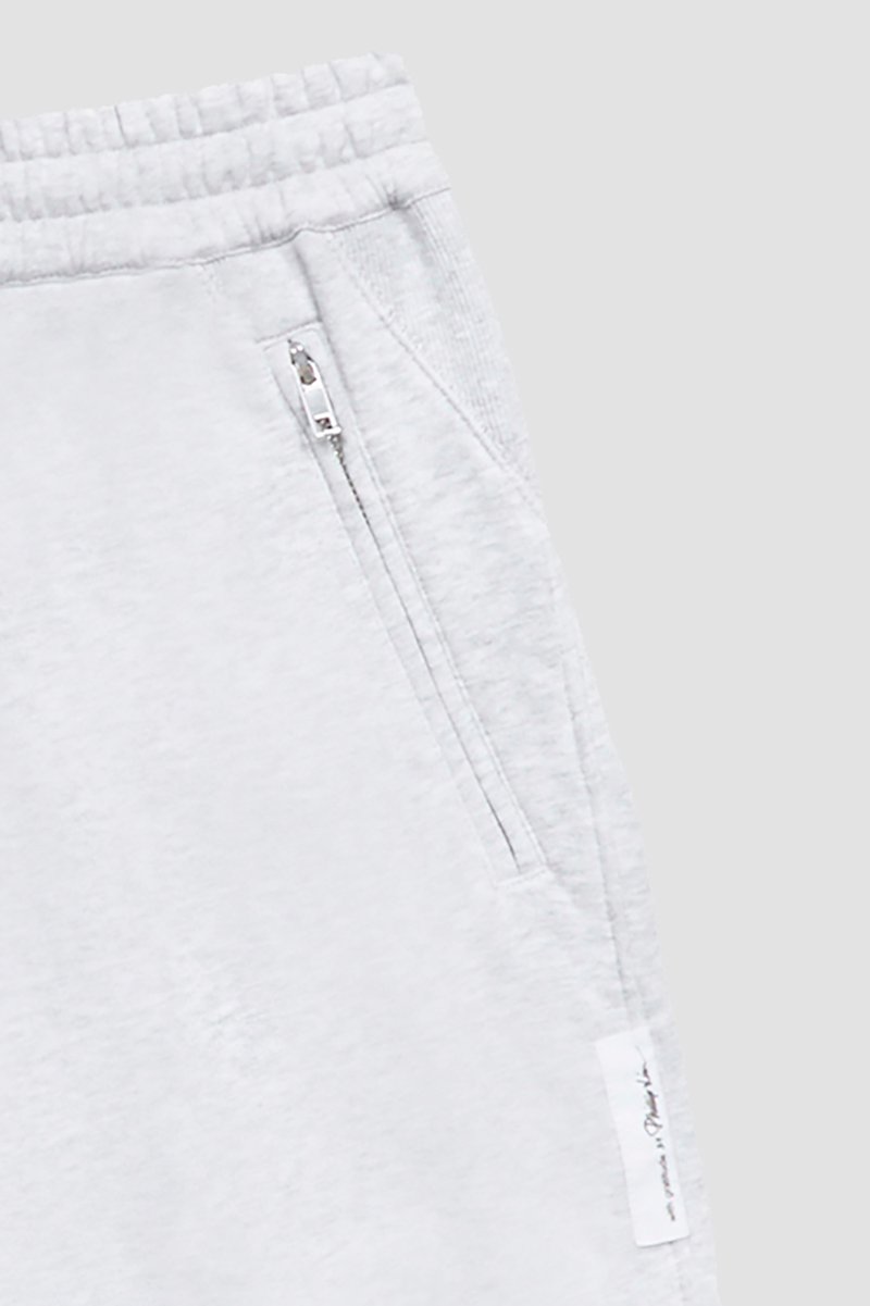 The Everyday Short-grey #1 The Everyday Short, Light heather grey cotton Everyday terrycloth shorts from 3.1 PHILLIP LIM featuring terry-cloth effect, drawstring fastening waist, two side inset pockets and thigh-length.- 7