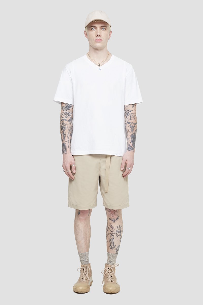 The Everyday V-Neck Tee-white #1 The Everyday V-Neck Tee, White cotton Everyday V-neck T-shirt from 3.1 PHILLIP LIM featuring V-neck, short sleeves and straight hem.- 1