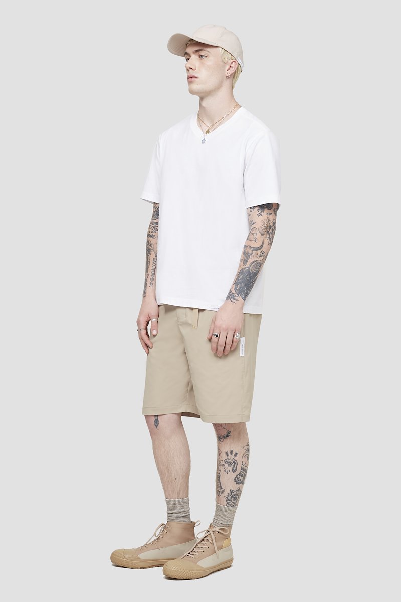 The Everyday V-Neck Tee-white #0 The Everyday V-Neck Tee, White cotton Everyday V-neck T-shirt from 3.1 PHILLIP LIM featuring V-neck, short sleeves and straight hem.- 2