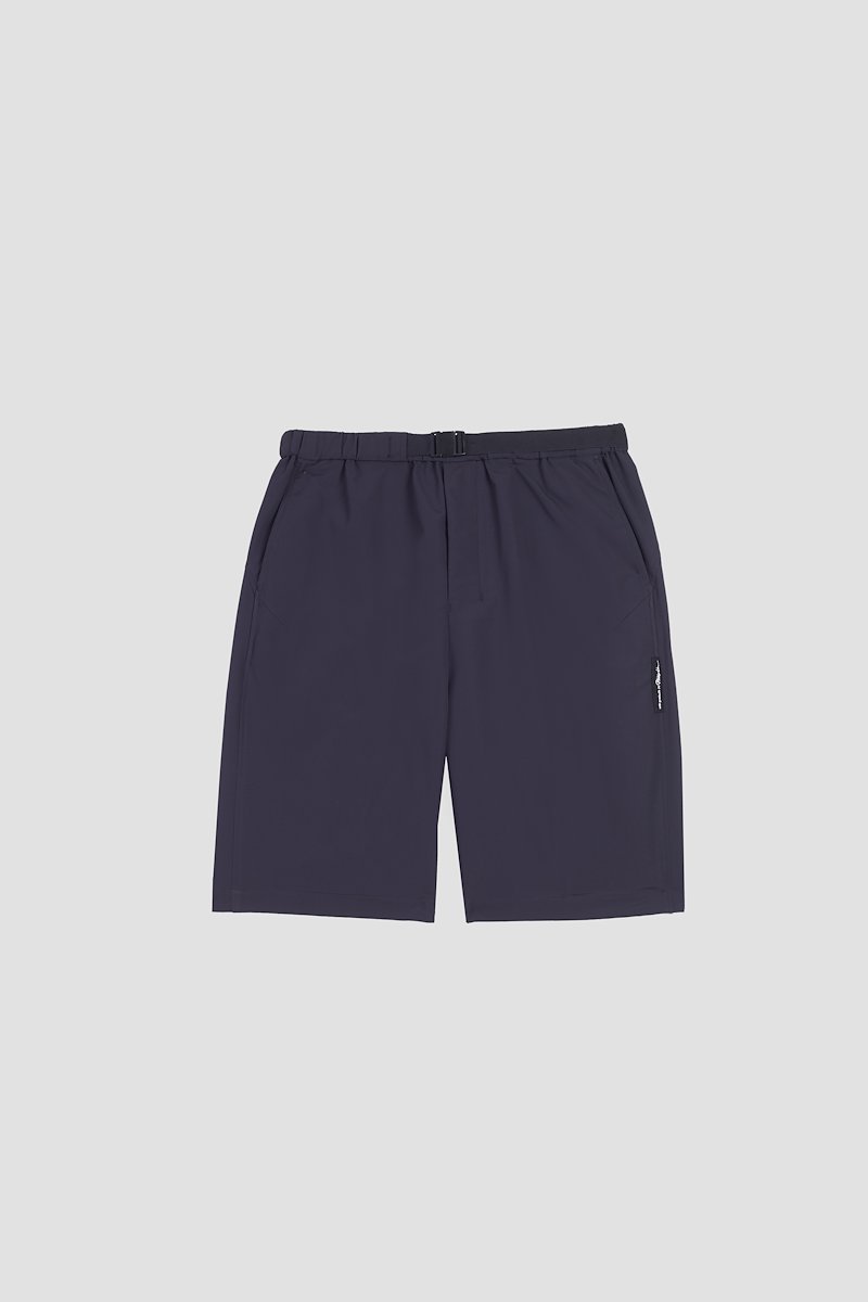 Kickin' It Short-blue #1 Kickin' It Short, Midnight blue Kickin It shorts from 3.1 PHILLIP LIM featuring logo patch to the side, belted waist, two side inset pockets and rear button-fastening pocket.- 5
