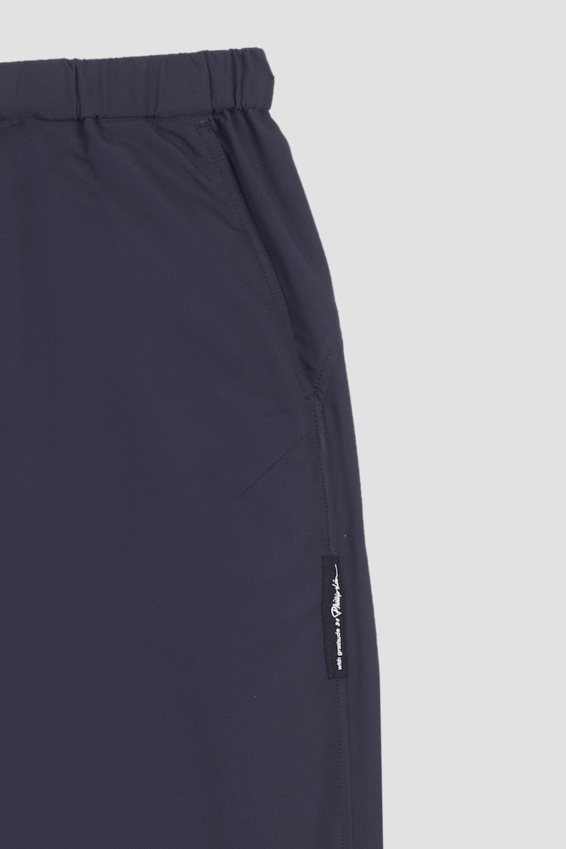Kickin' It Short-blue #0 Kickin' It Short, Midnight blue Kickin It shorts from 3.1 PHILLIP LIM featuring logo patch to the side, belted waist, two side inset pockets and rear button-fastening pocket.- 8