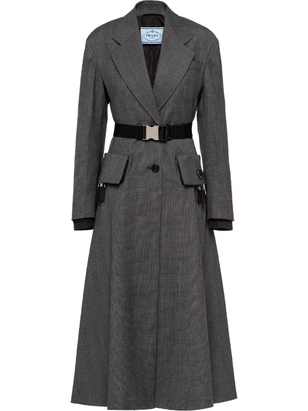 lapel belted - waist coat with Express 