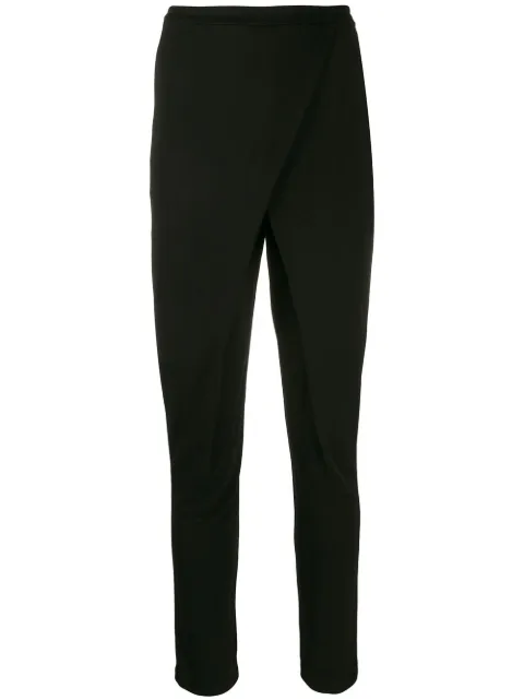Roberto Cavalli pantalones con diseño efecto cruzado