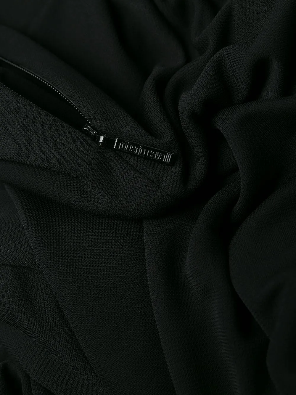 wrap-effect panelled trousers