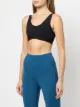 Marchesa lace-up detail sports bra