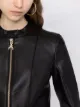 Patrizia Pepe biker panelled jacket