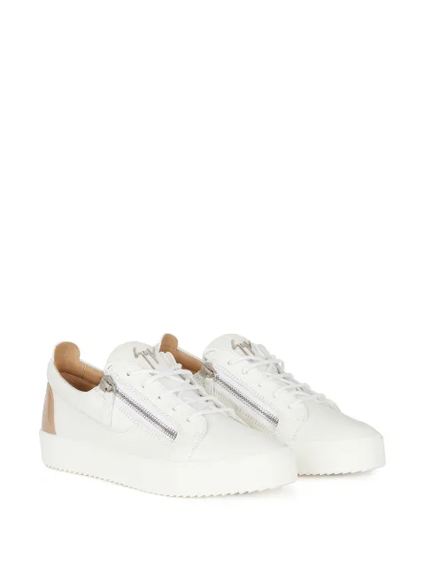 giuseppe zanotti gail leather sneaker