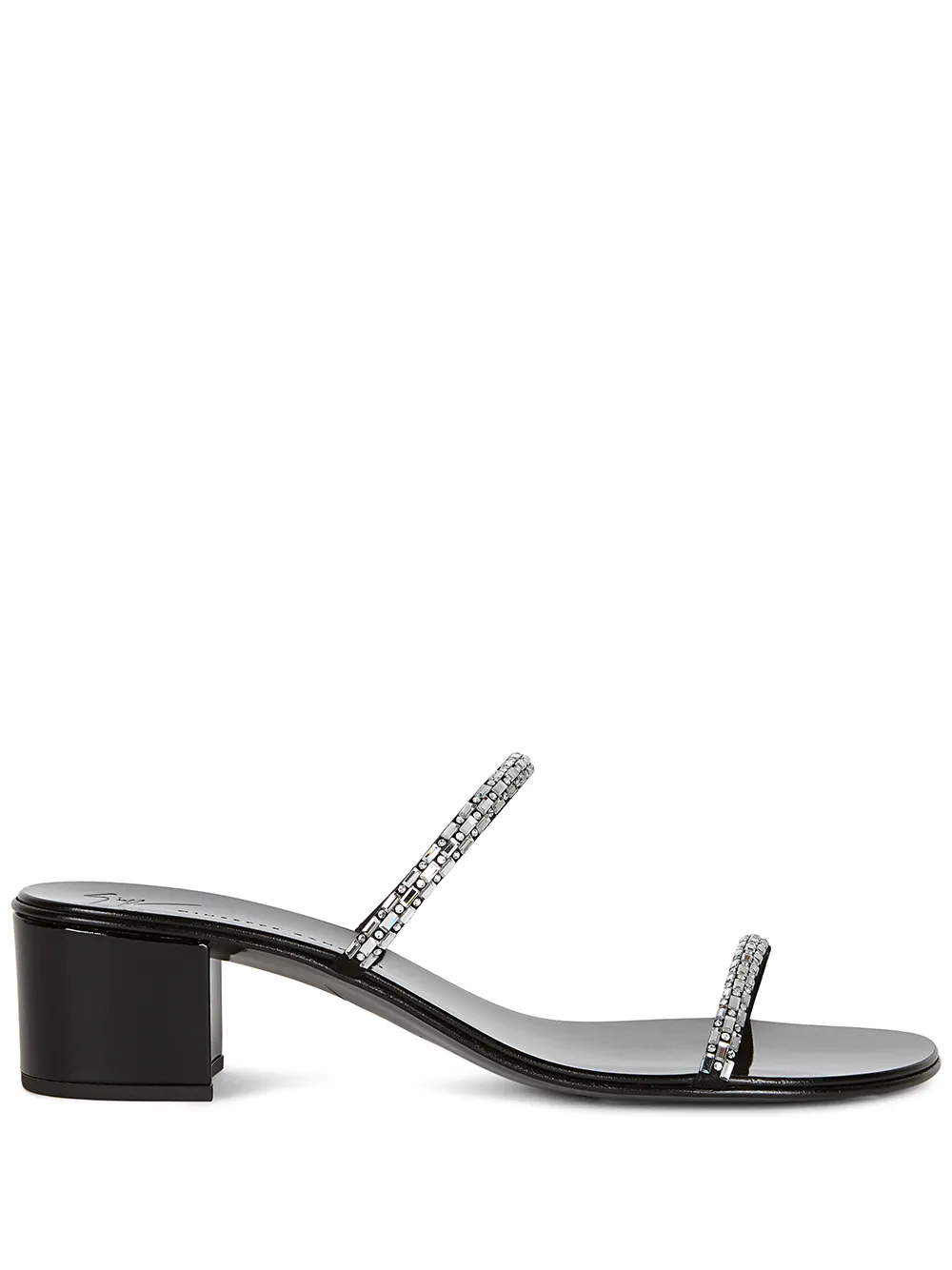 

Giuseppe Zanotti sandalias Mauritia con tacón de 40 mm - Negro