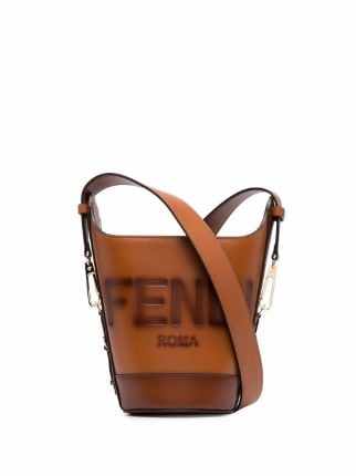 fendi brown bucket bag