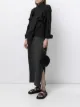Image 2 of Yohji Yamamoto asymmetric knitted midi dress