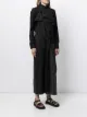 Yohji Yamamoto asymmetric knitted midi dress