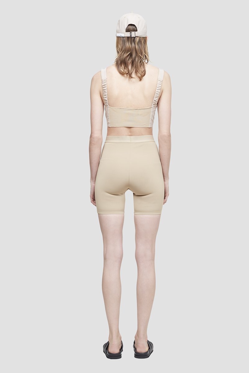 The Everyday Bike Short-neutrals #0 The Everyday Bike Short, TAN Synthetic->viscose The Everyday Bike Short from 3.1 Phillip Lim. - 2