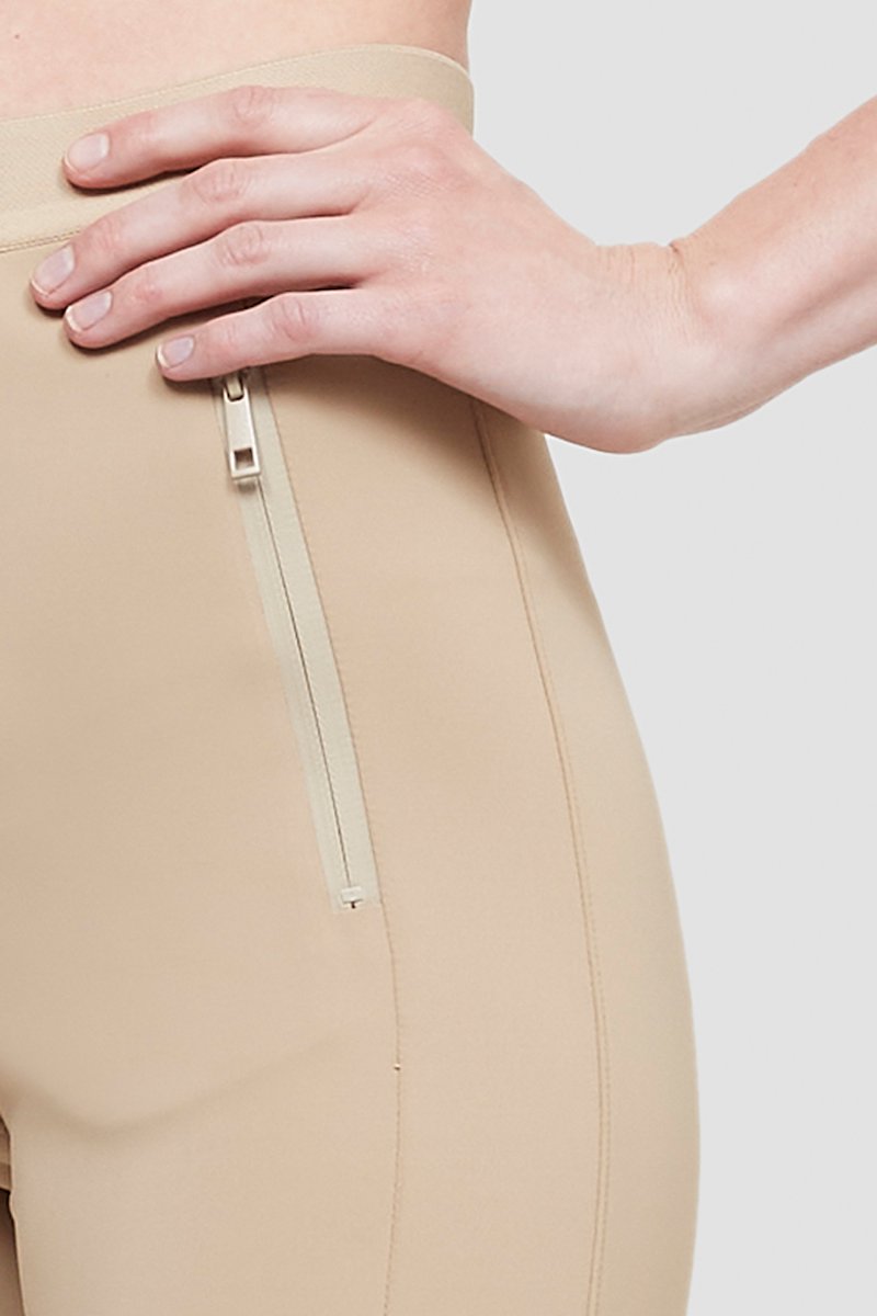 The Everyday Bike Short-neutrals #1 The Everyday Bike Short, TAN Synthetic->viscose The Everyday Bike Short from 3.1 Phillip Lim. - 3