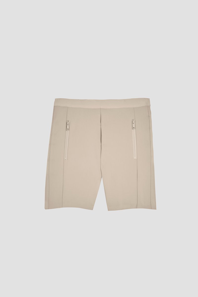 The Everyday Bike Short-neutrals #0 The Everyday Bike Short, TAN Synthetic->viscose The Everyday Bike Short from 3.1 Phillip Lim. - 4