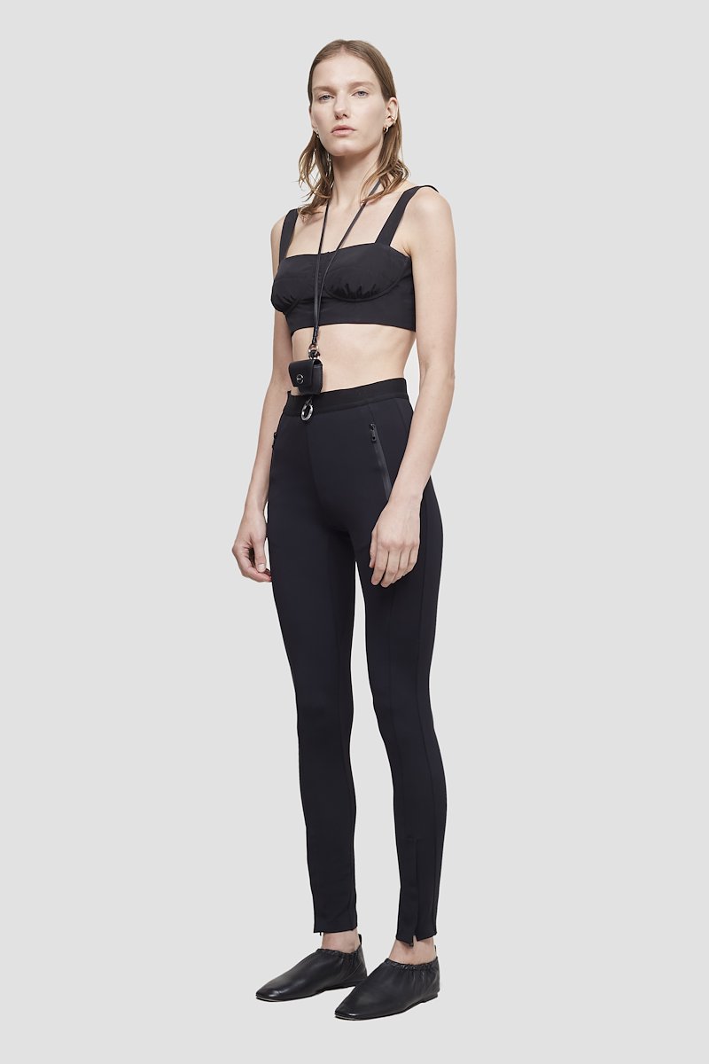The Day Bra-black #1 The Day Bra, Black The Day bra top from 3.1 PHILLIP LIM featuring sweetheart neck, elasticated band, cropped and sleeveless.- 1