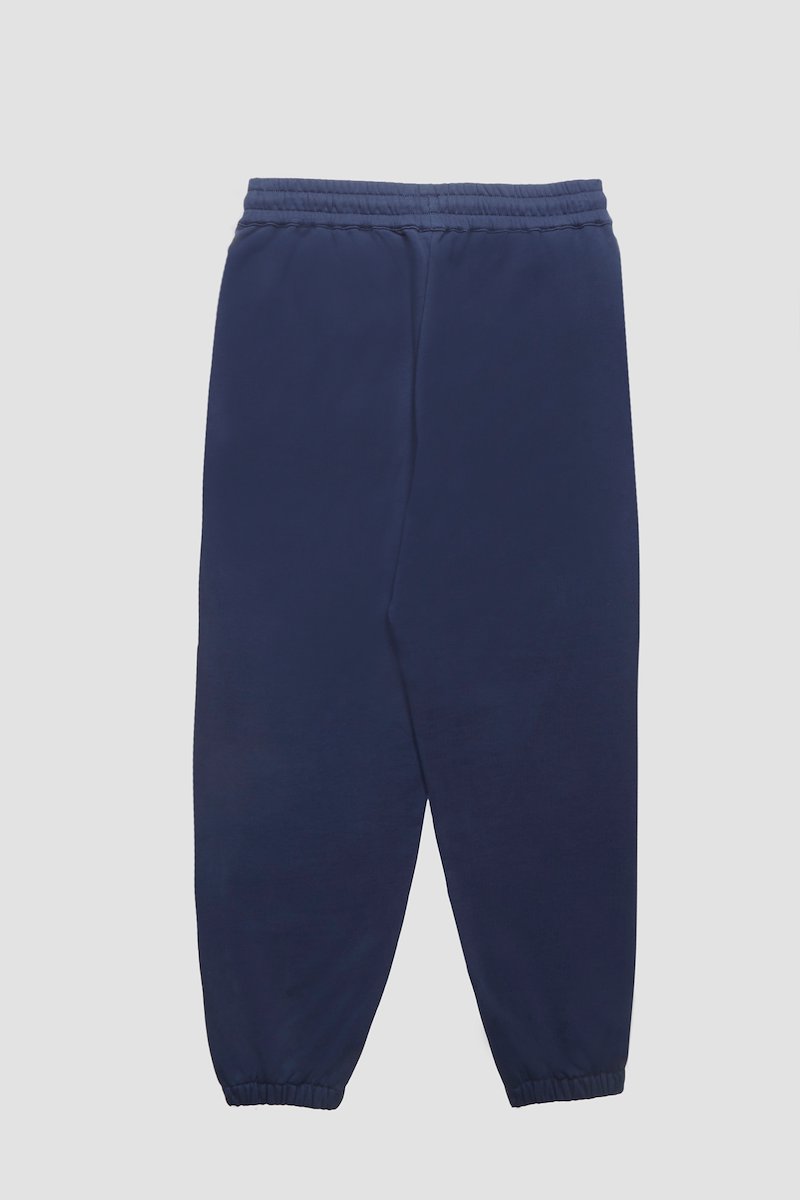 The Everyday Sweatpant-blue #0 The Everyday Sweatpant, The Everyday track pants from 3.1 PHILLIP LIM featuring navy blue, cotton, jersey fleece, logo patch to the side, elasticated drawstring waistband, two side zip-fastening pockets and elasticated ankles.- 6