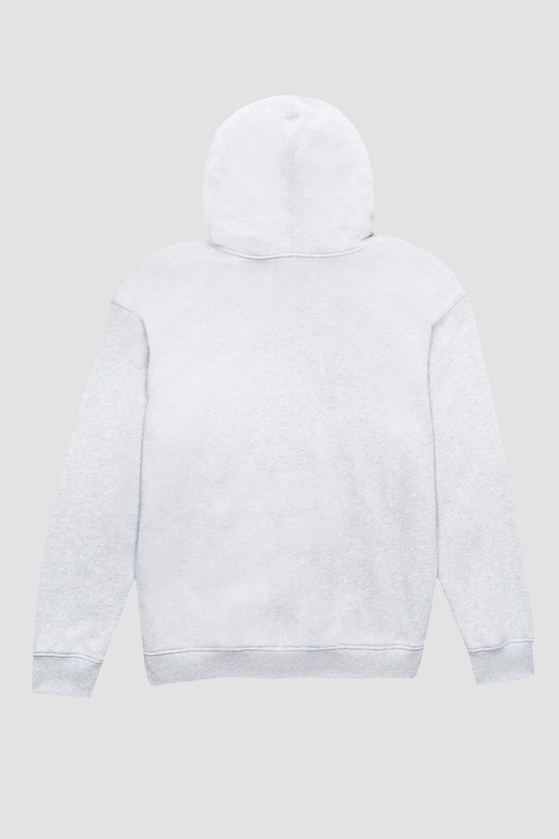 The Everyday Hoodie-grey #0 The Everyday Hoodie, Light heather grey cotton Everyday terrycloth hoodie from 3.1 PHILLIP LIM featuring terry-cloth effect, round neck, long sleeves, drawstring hood, front pouch pocket, straight hem and ribbed trim.- 6