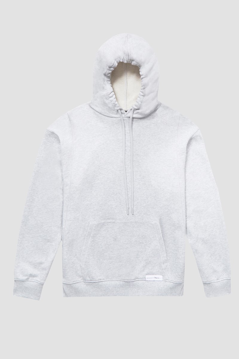 The Everyday Hoodie-grey #1 The Everyday Hoodie, Light heather grey cotton Everyday terrycloth hoodie from 3.1 PHILLIP LIM featuring terry-cloth effect, round neck, long sleeves, drawstring hood, front pouch pocket, straight hem and ribbed trim.- 5