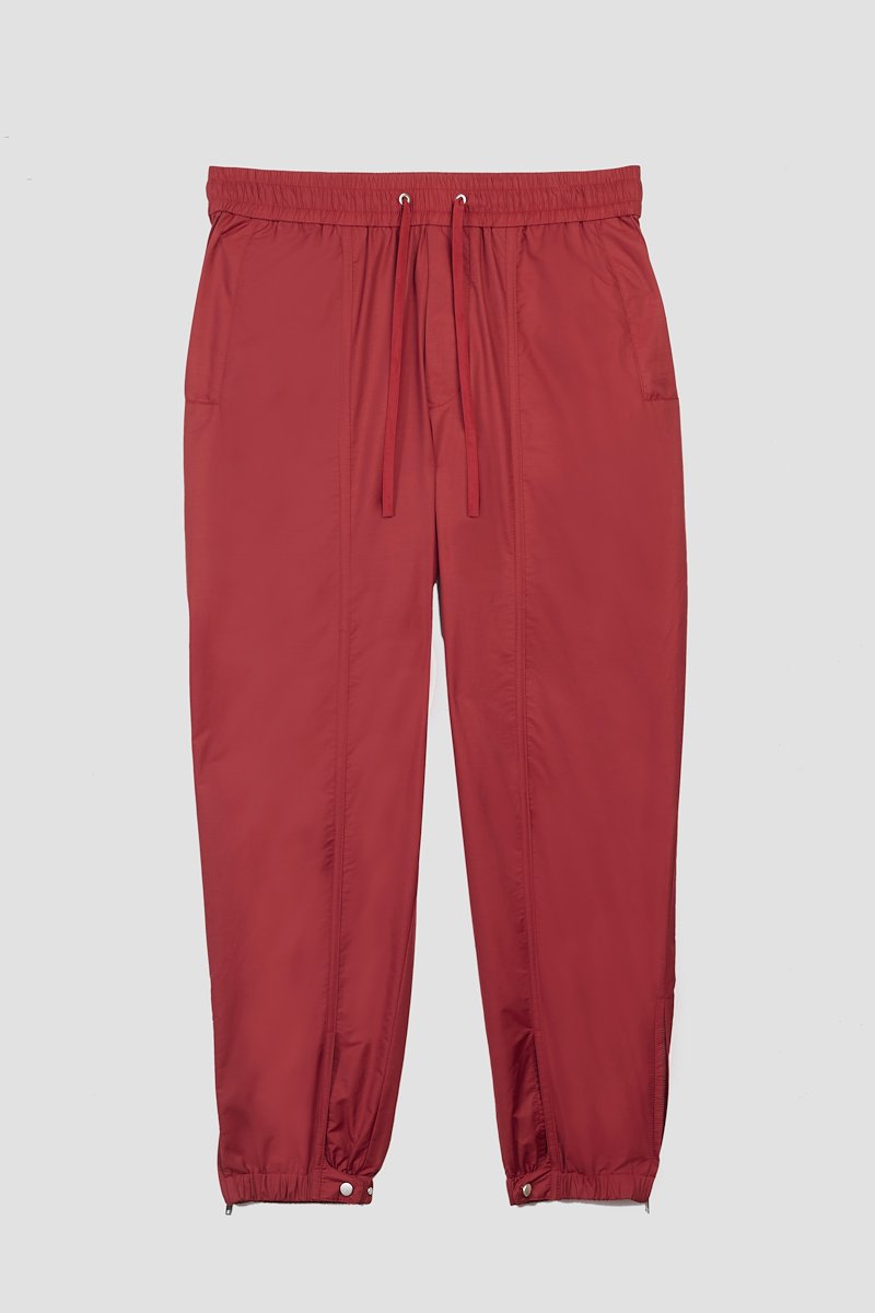 Track Pant-red #0 Track Pant, tapered-leg track pants from 3.1 PHILLIP LIM featuring rose red, cotton blend, tapered leg, elasticated drawstring waistband, two side slit pockets and elasticated ankles.- 6