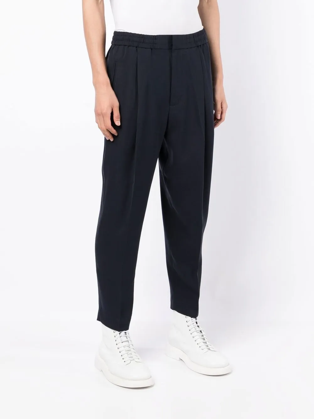  3.1 Phillip Lim Tapered Hose Mit Faltendetail   Blau 