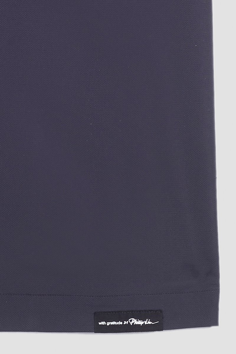 Kickin' It Shirt-blue #1 Kickin' It Shirt, Midnight blue Kickin It short-sleeved shirt from 3.1 PHILLIP LIM featuring notched collar, front button fastening, short sleeves, chest patch pocket and straight hem.- 7