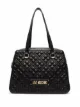 Image 1 of Love Moschino diamond-quilted shoulder bag