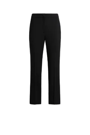 Cropped Kick-Flare Trousers | Roberto 