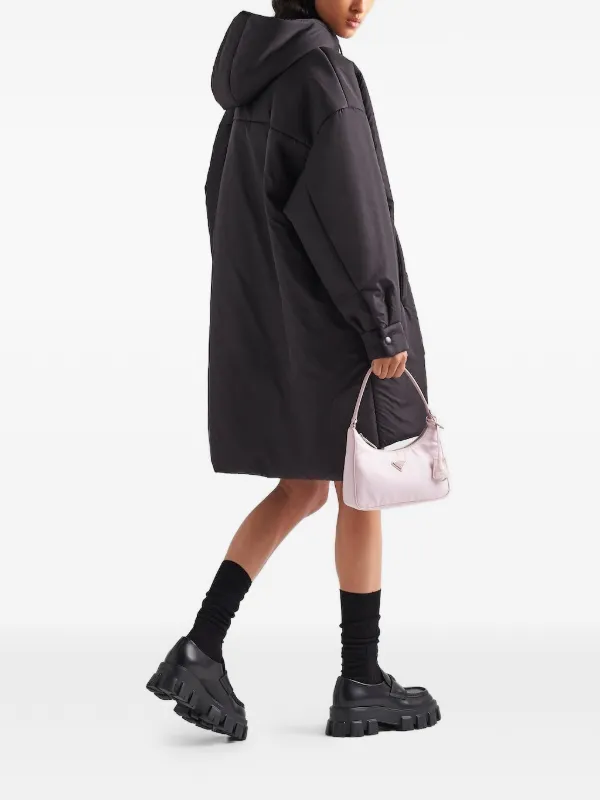 プラダのロゴ入りレインコート Prada Re-Nylon ライト レインコート 通販 - FARFETCH