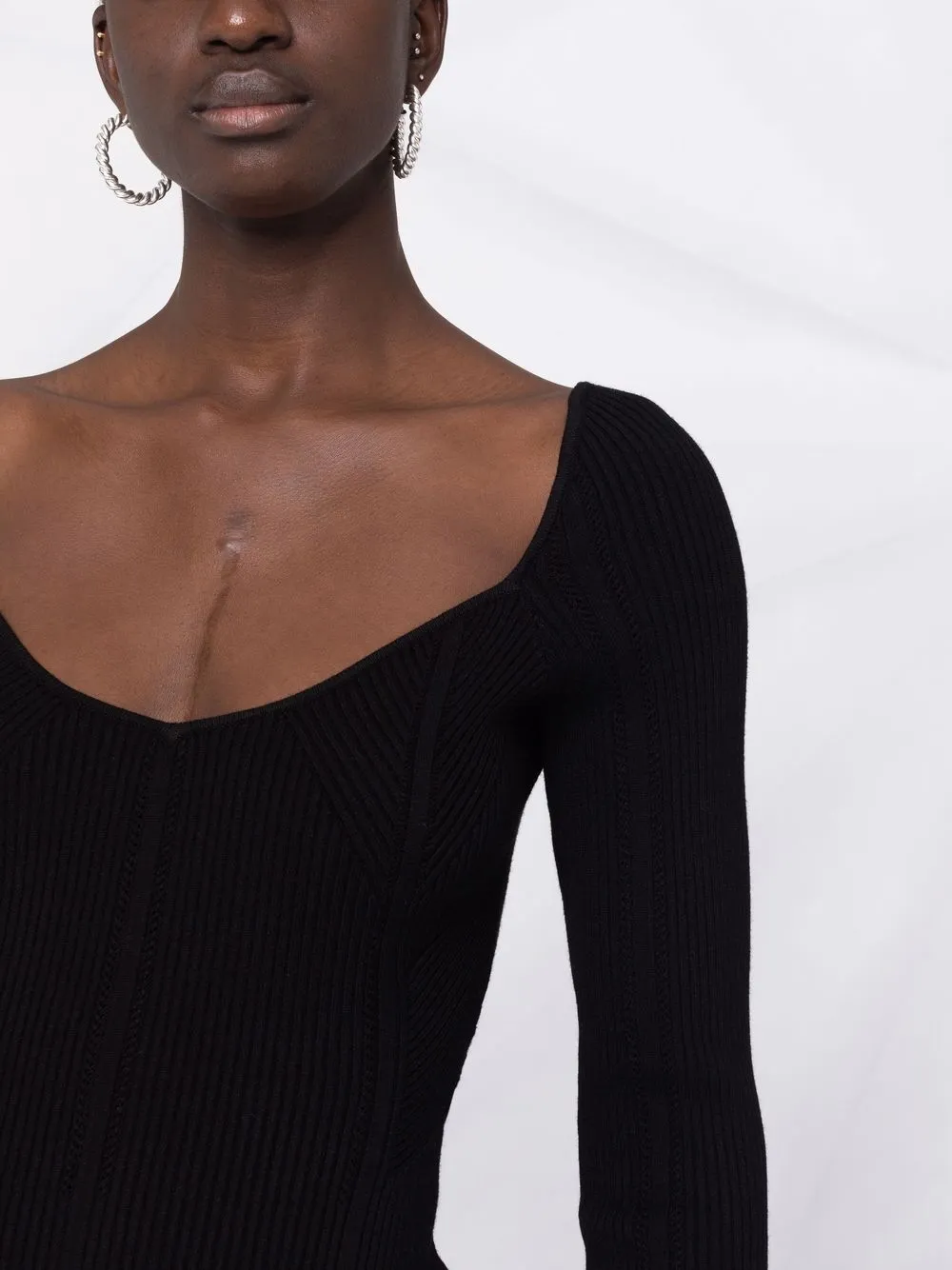 фото Patrizia pepe облегающее платье миди