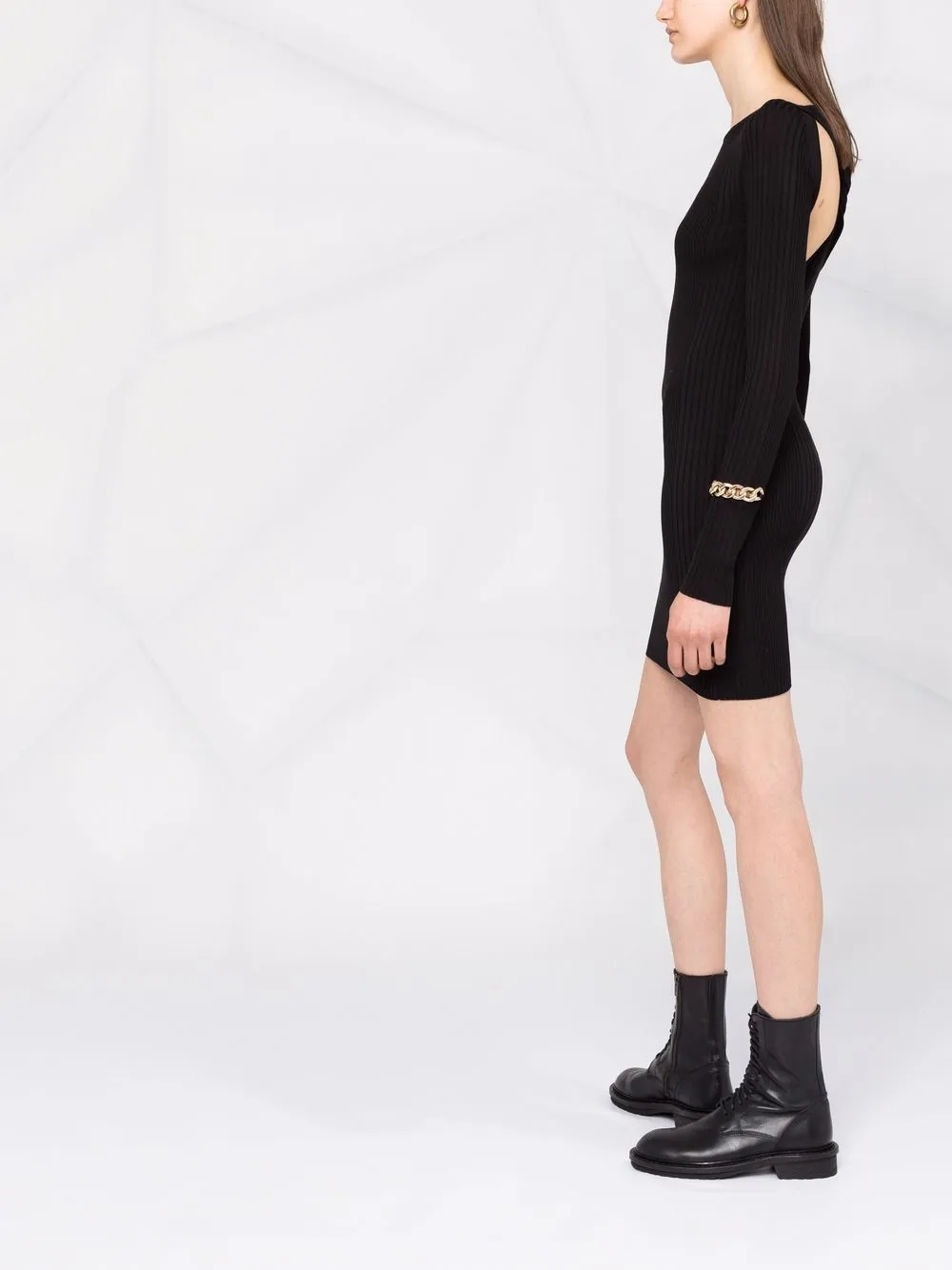 фото Patrizia pepe платье в рубчик