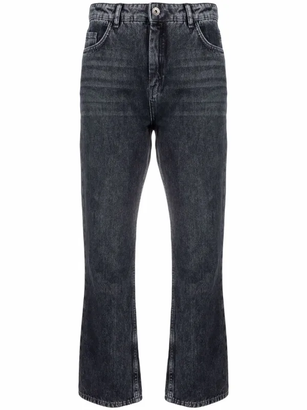 Shop Patrizia Pepe high-waisted cropped jeans with Express Delivery -  FARFETCH
