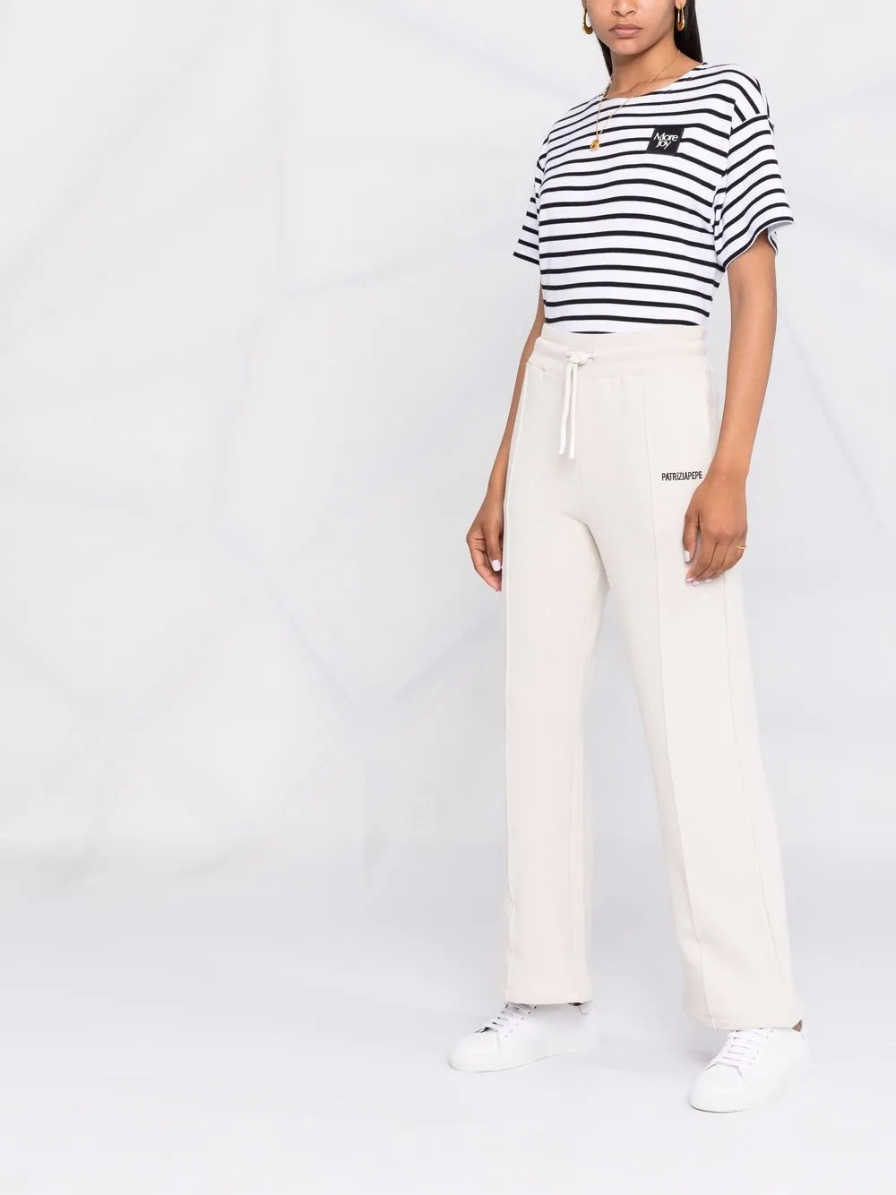 фото Patrizia pepe спортивные брюки с кулиской