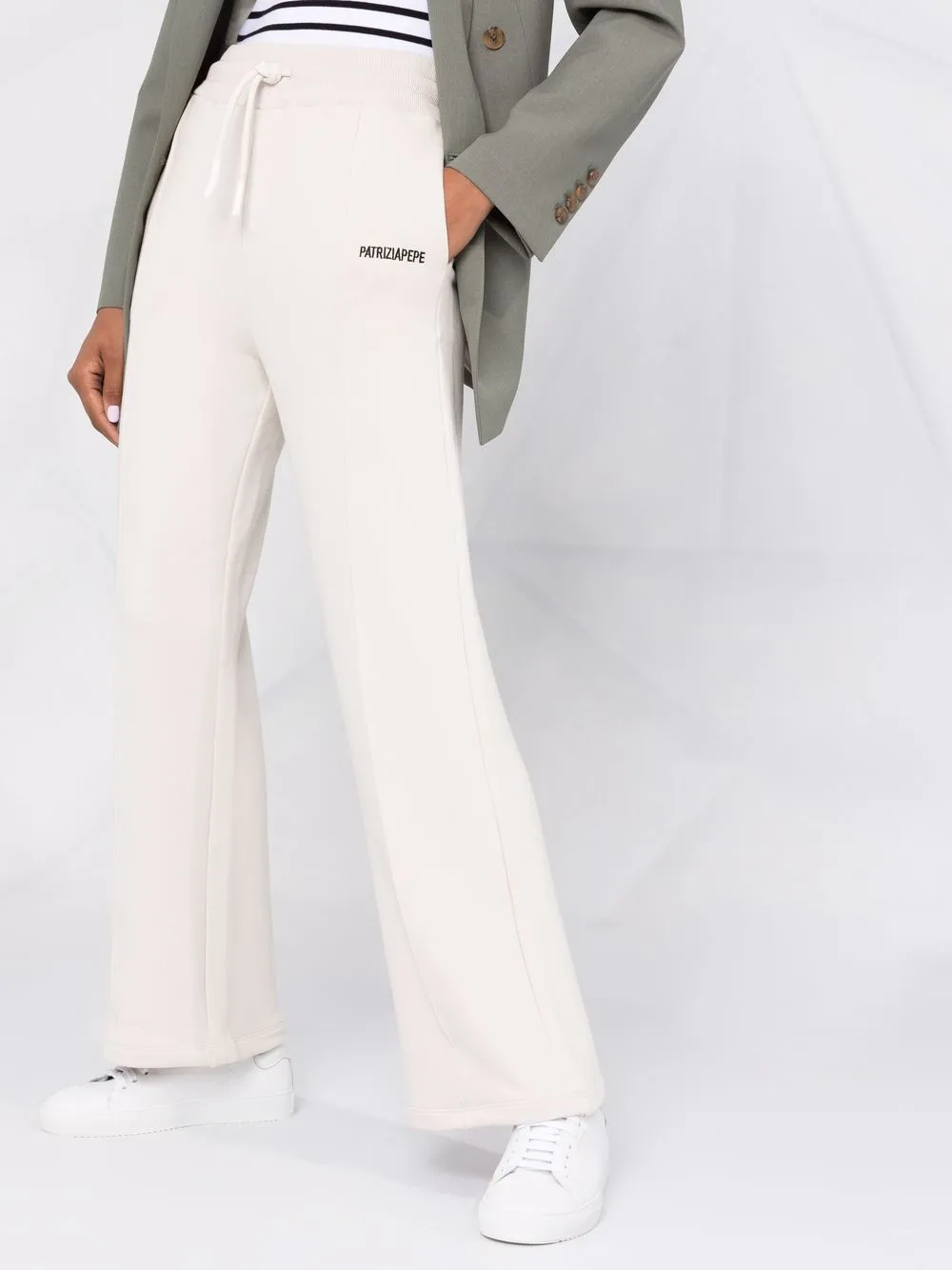 фото Patrizia pepe спортивные брюки с кулиской