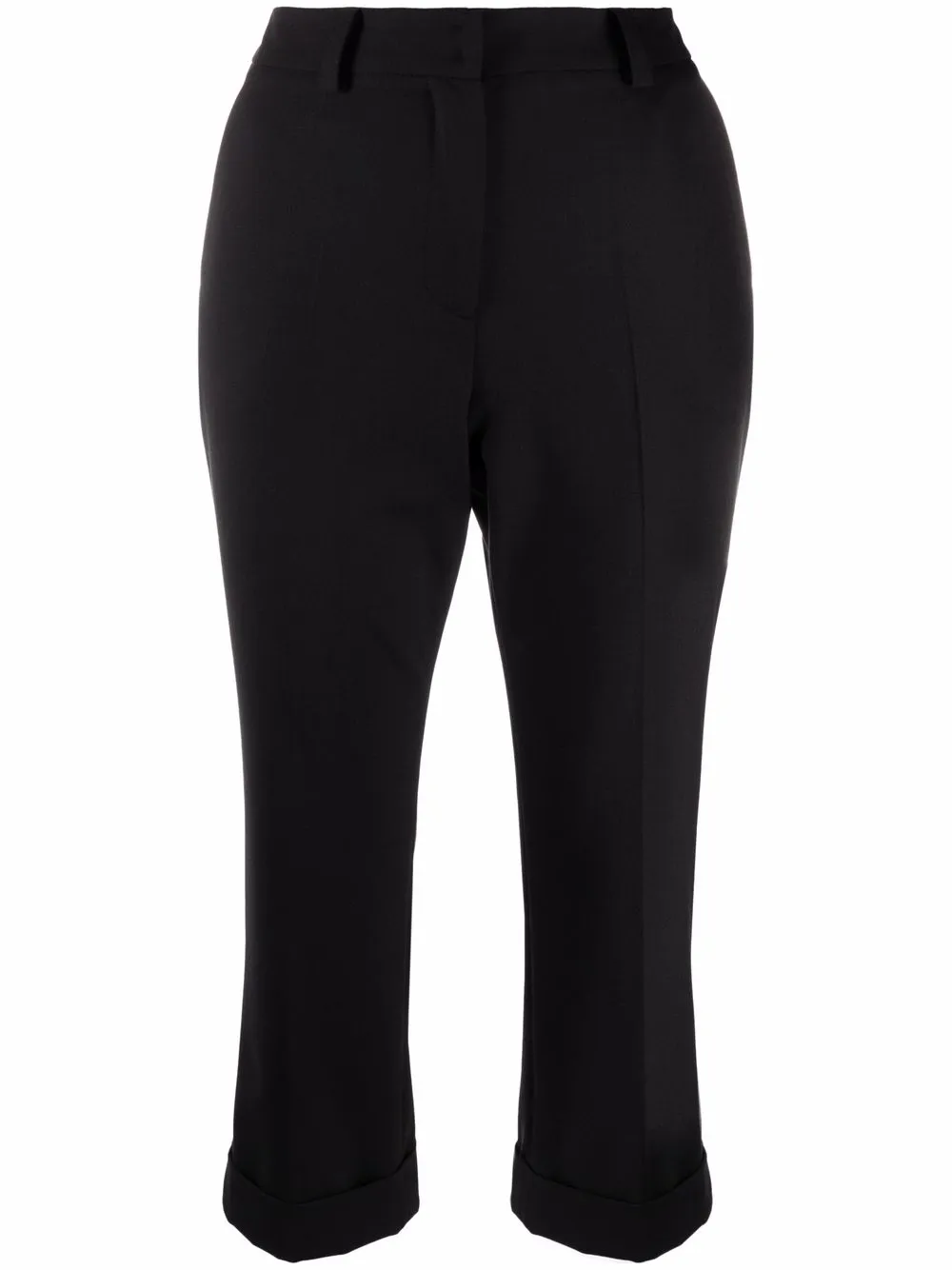 

Patrizia Pepe pantalones capri acampanados - Negro