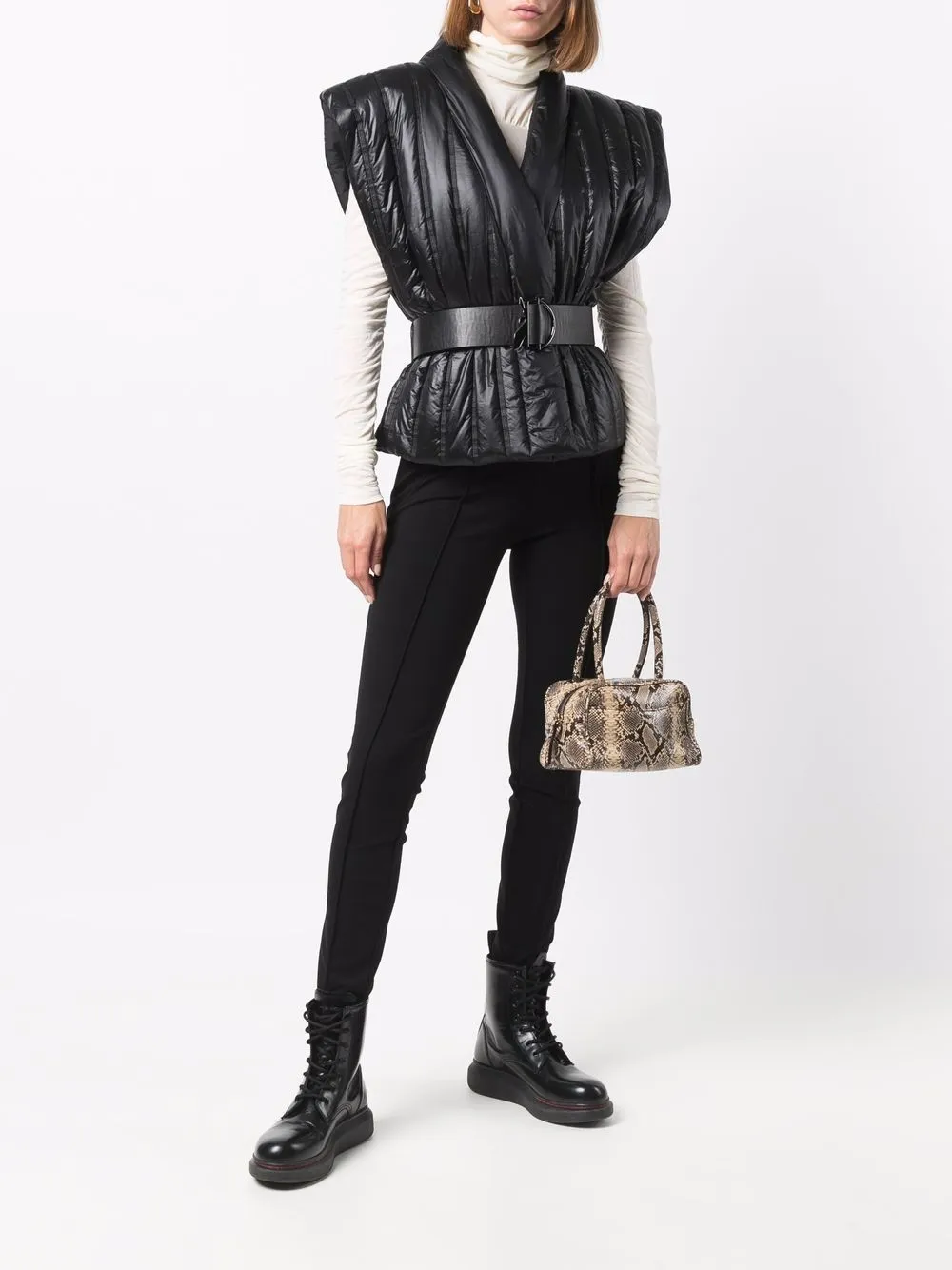 фото Patrizia pepe дутый жилет giacca