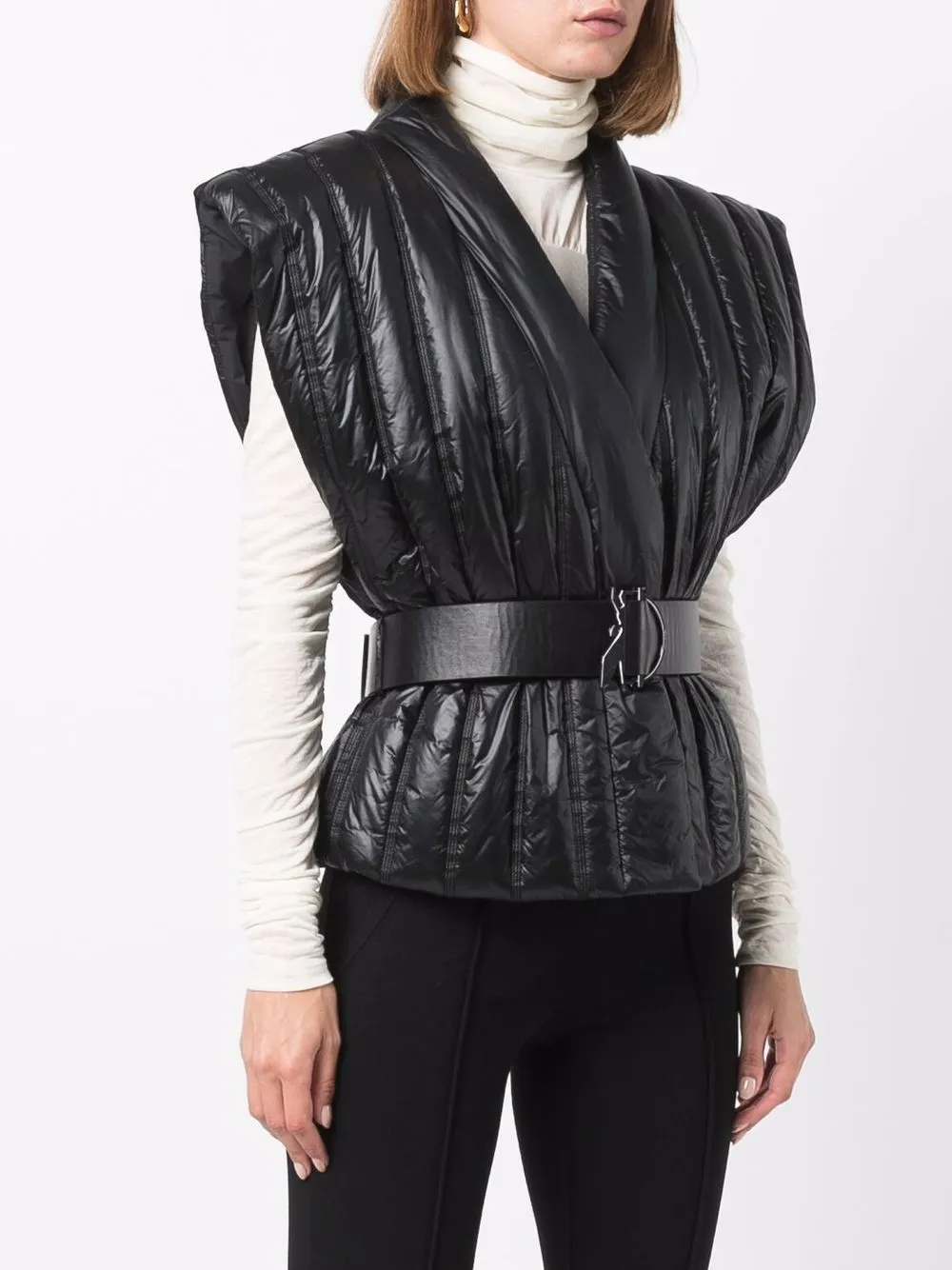 фото Patrizia pepe дутый жилет giacca