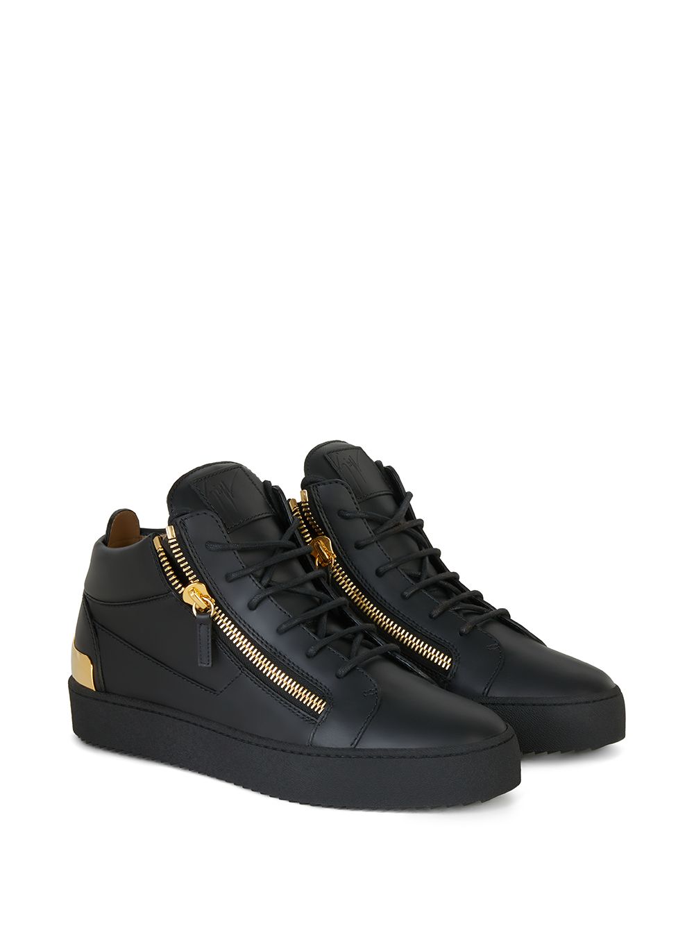 Giuseppe Zanotti Kriss Steel mid-top sneakers Black