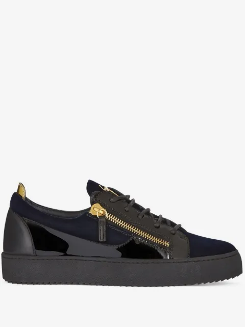 Giuseppe Zanotti Frankie double-zip low-top sneakers