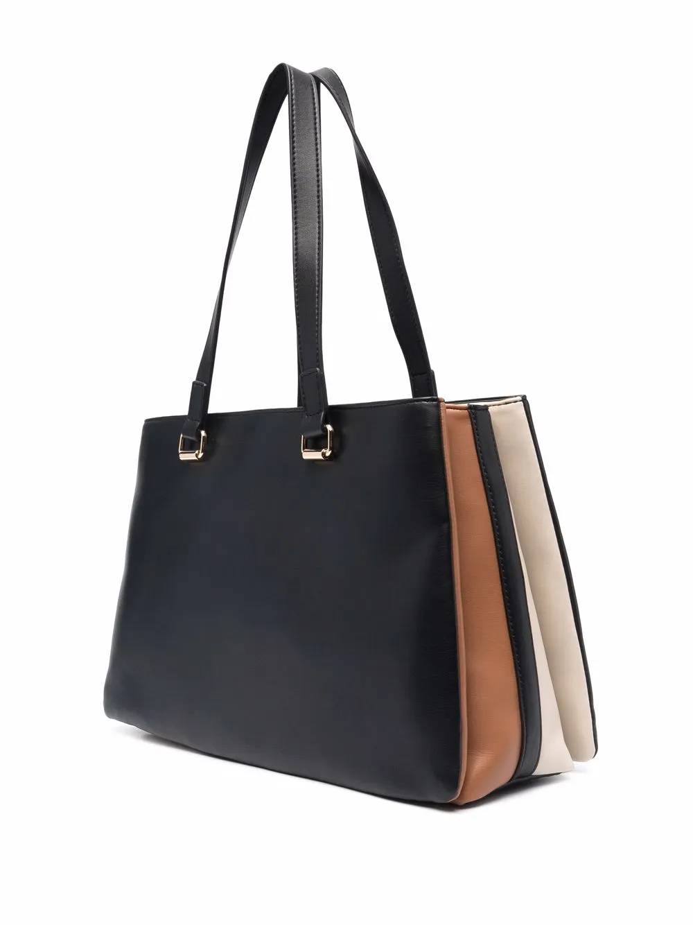 фото Love moschino сумка-тоут со складками и логотипом