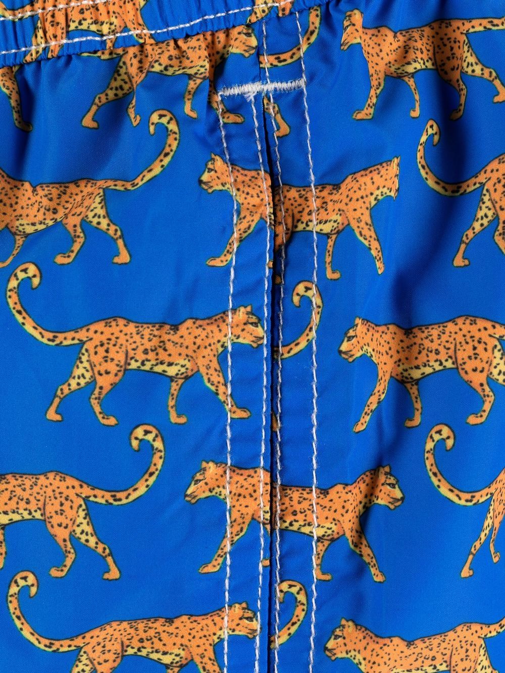 фото Mc2 saint barth плавки-шорты с леопардовым принтом