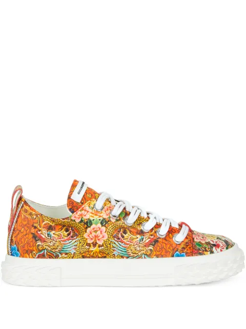 Giuseppe Zanotti Blabber 印花低帮板鞋