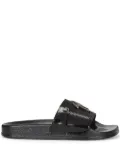 Giuseppe Zanotti Brett Zip slides - Black