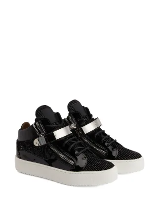 touch-strap high-top trainers展示图