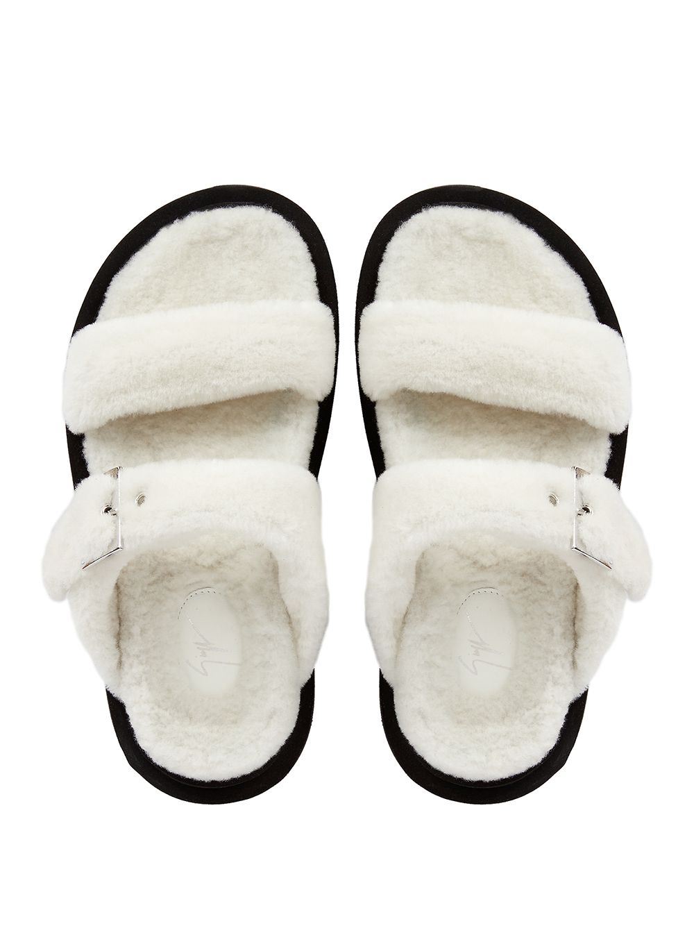 Shop Giuseppe Zanotti Jolanda Winter Open-toe Sandals In Weiss