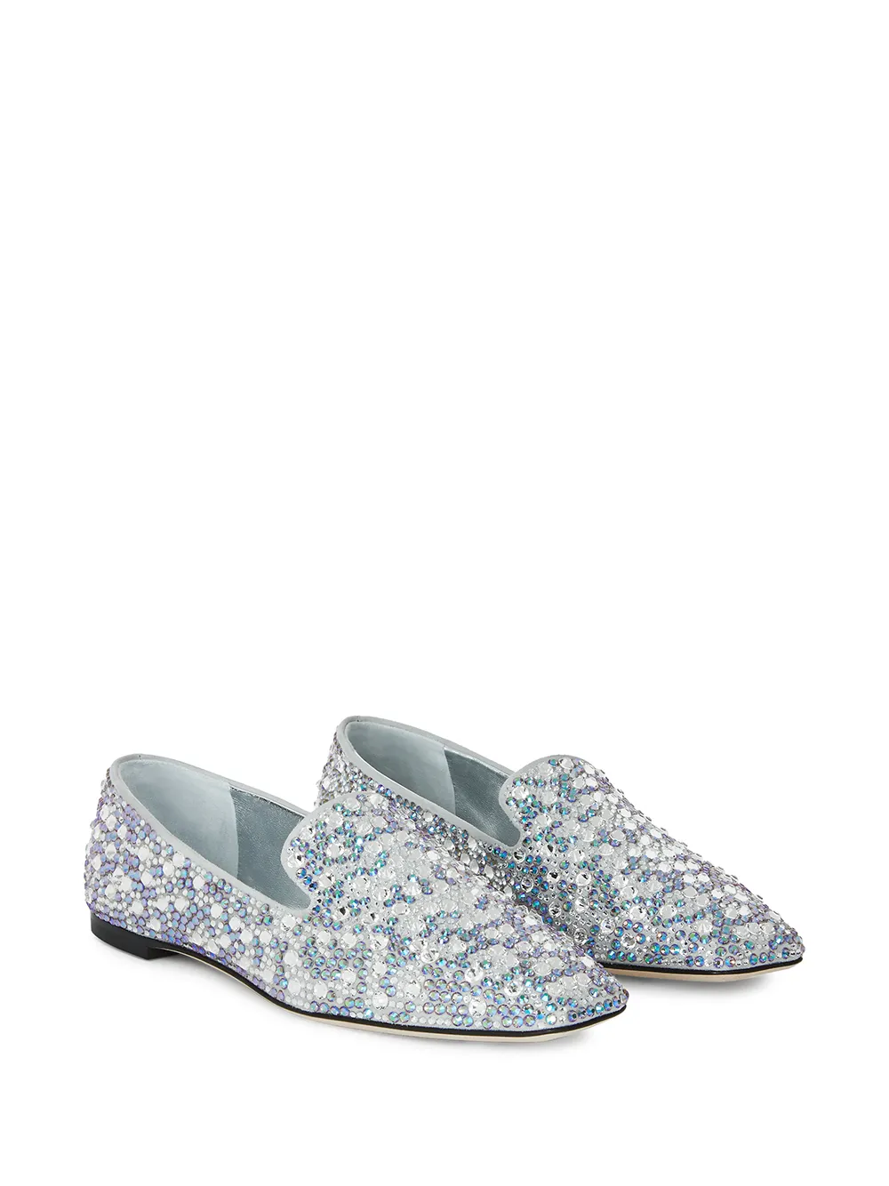 Giuseppe Zanotti Verfraaide loafers - Wit